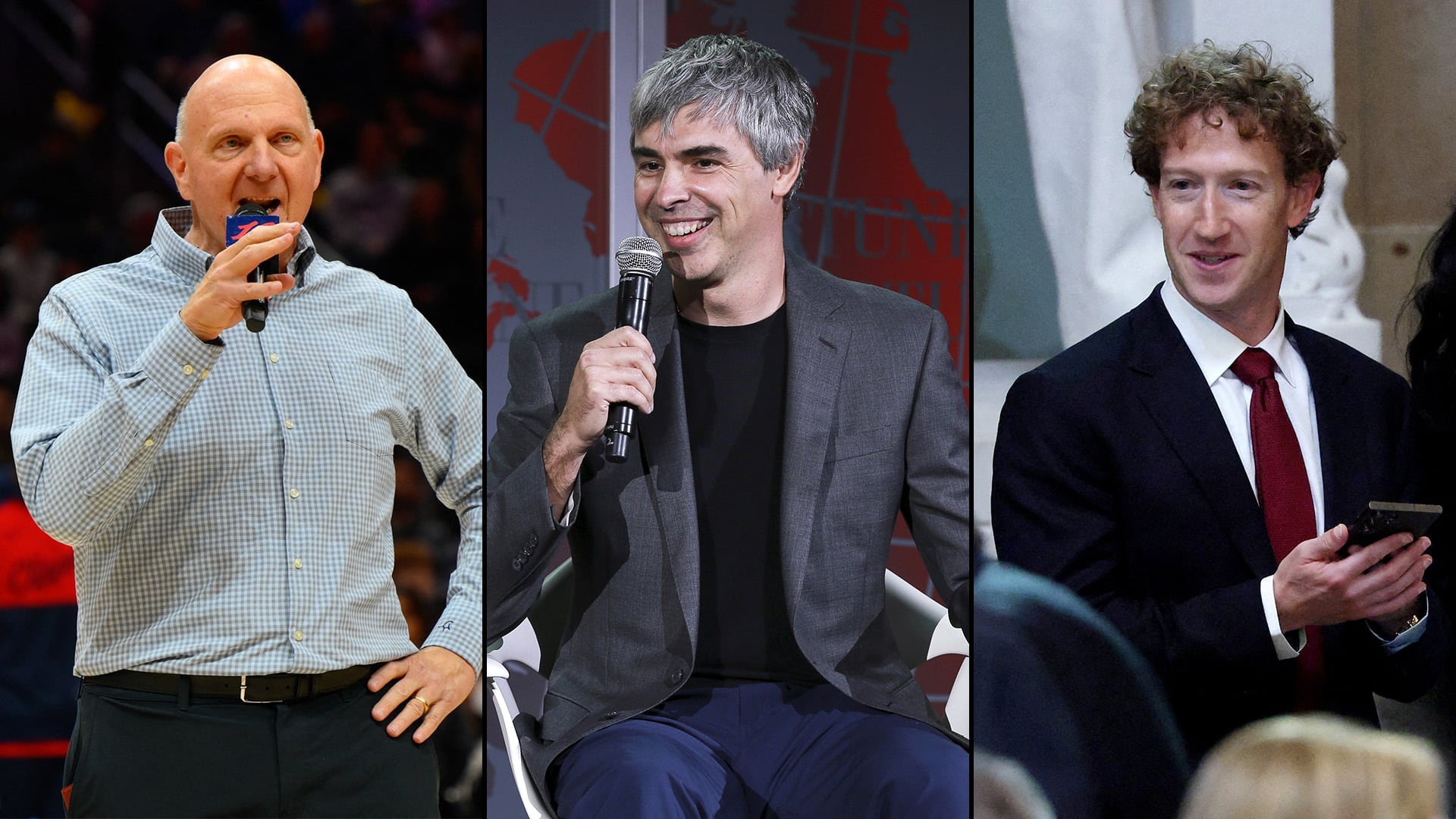 Unos suben, otros caen: así se mueve la élite millonaria (Composición fotográfica infobae)