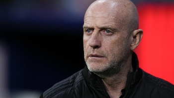 Julián Calero, en su despedida