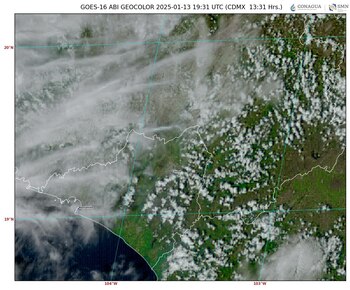Imagen 2: GOES 16 ABI