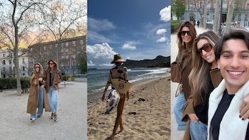 Juliana Awada publicó un carrete con su viaje familiar y reveló quien sería el novio de su hija Valentina