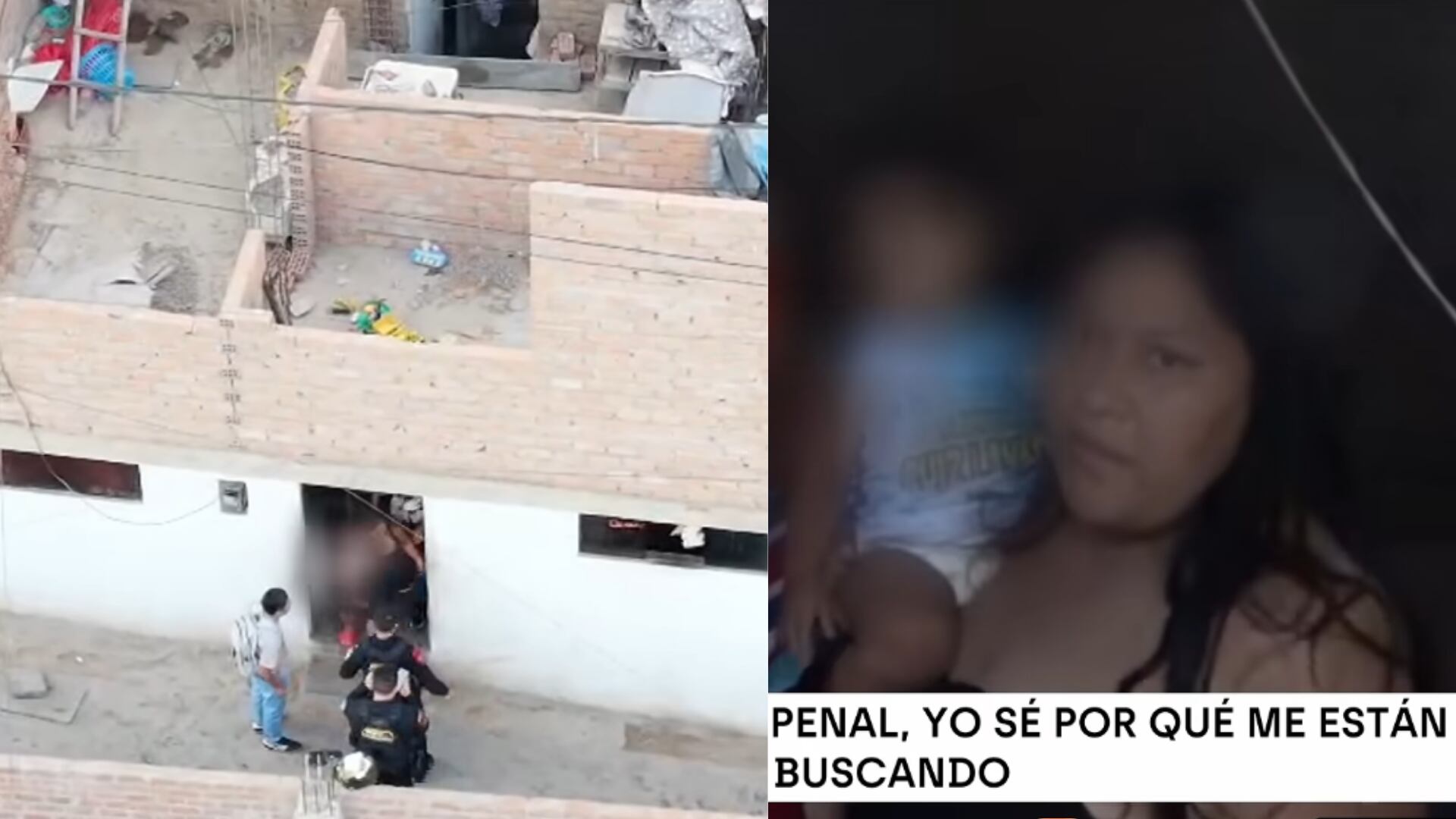 Capturan a mujer con su hijo en brazos dentro de una vivienda en Trujillo: depósito de S/500 permitió rastrearla