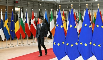 El presidente del Gobierno, Pedro Sánchez, a su llegada al edificio Europa del Consejo de la UE (EFE/Horst Wagner/Archivo)