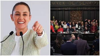 Claudia Sheinbaum celebra la aprobación