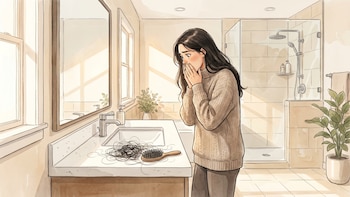 No es el estrés ni la genética: este hábito que tienes antes de dormir puede estar causando tu caída de cabello