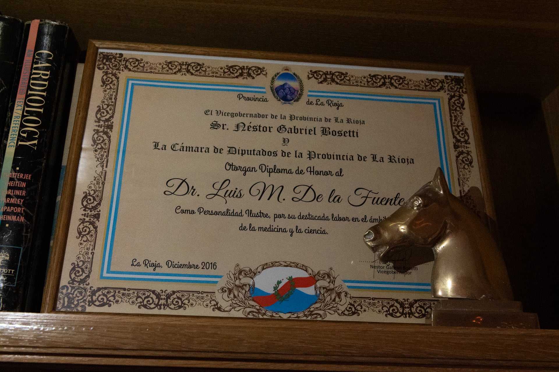 Más reconocimientos de su provincia natal