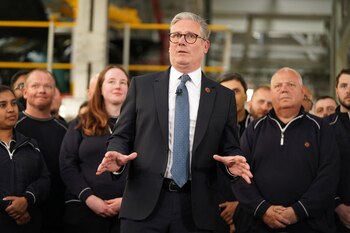 El primer ministro británico Keir