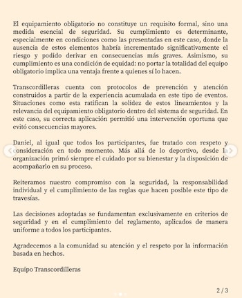 crédito @transcordilleras/IG