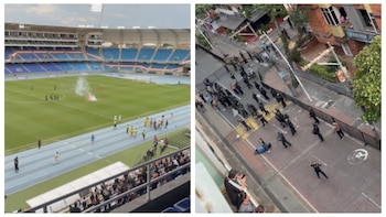 Violencia entre barras provocó la suspensión del partido del Deportivo Cali por Copa Colombia en el Pascual Guerrero