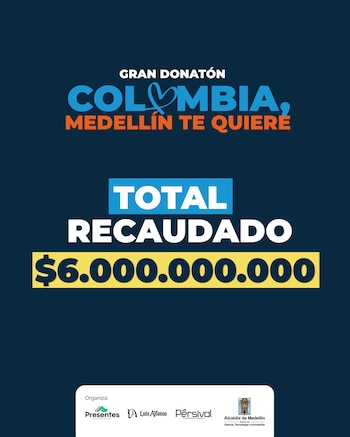 El evento benéfico tuvo un impresionante resultado con los recaudos monetarios y físicos - crédito Fico Gutiérrez / X