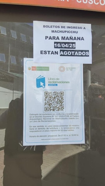 Sin entradas para el día