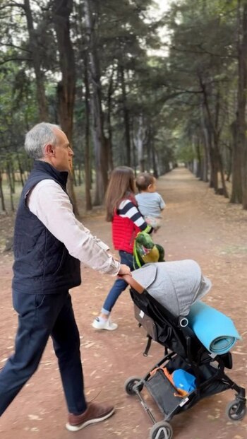 Ha dedicado gran parte de su tiempo a su familia