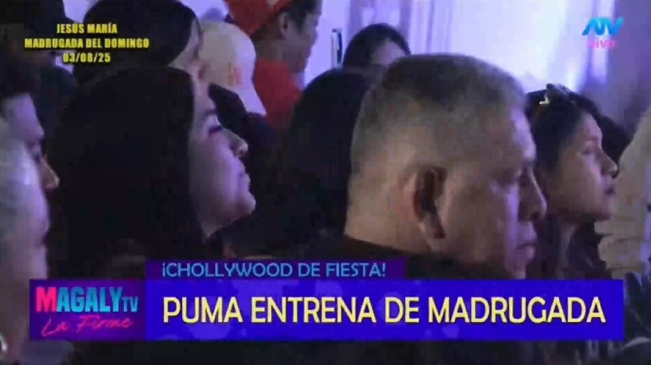 ¿Nuevo romance? Captan a José Luis ‘El Puma’ Carranza con La Gordibuena en discoteca. Infobae Perú / Captura TV - Magaly TV La Firme