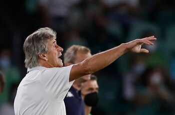 El entrenador del Betis, el