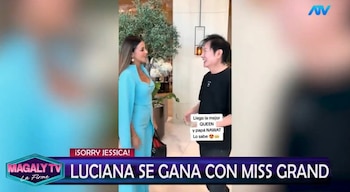 “Se le viene la competencia a la Newton”: Magaly Medina analiza el nuevo papel de Luciana Fuster. Captura: Magaly TV La Firme.