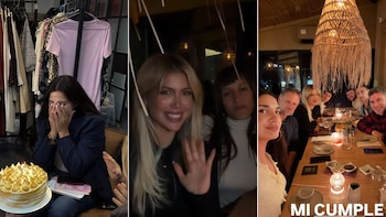 La velada especial de Wanda Nara: así celebró el cumpleaños de su amiga Natt Córdoba