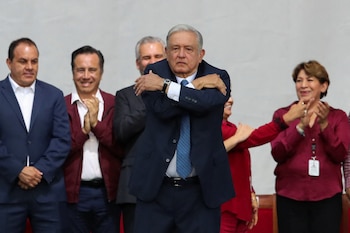 Todas las "corcholatas" apoyaron a