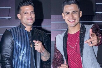 Christian Domínguez y Elías Montalvo