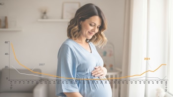 Cada vez hay más madres solteras en España: hace 20 años los nacimientos sin padre eran de mujeres de 19 años y ahora tienen entre 38 y 45