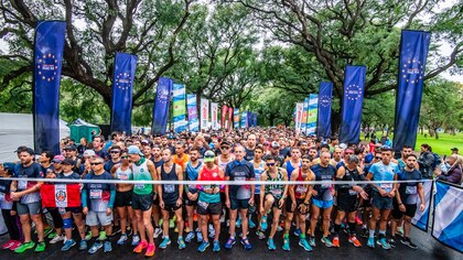 “Unión Europea - Buenos Aires Run”: los detalles del evento que congregó a más de 12 mil personas en los bosques de Palermo