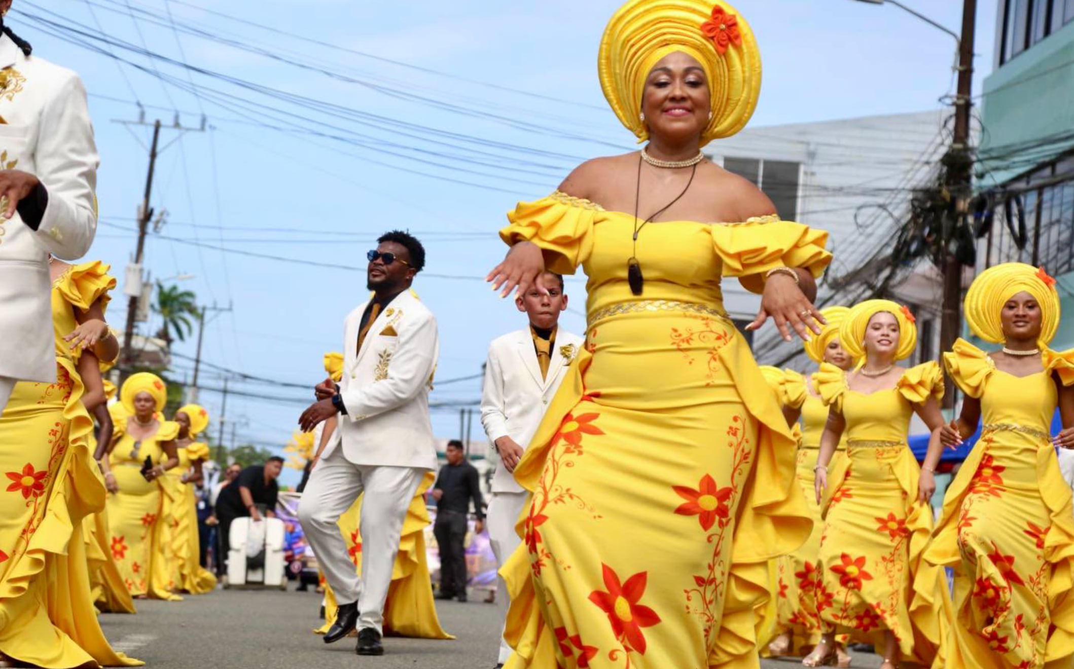 El Mes Histórico de la Afrodescendencia culminó con una de sus principales actividades en las calles de Limón. (Cortesía)