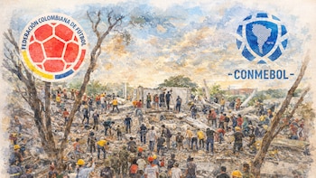 Conmebol y FCF anunciaron un millón de dólares para la reconstrucción de las zonas afectadas por el terremoto en Colombia