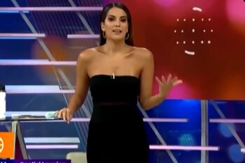 Valeria Piazza se mostró más