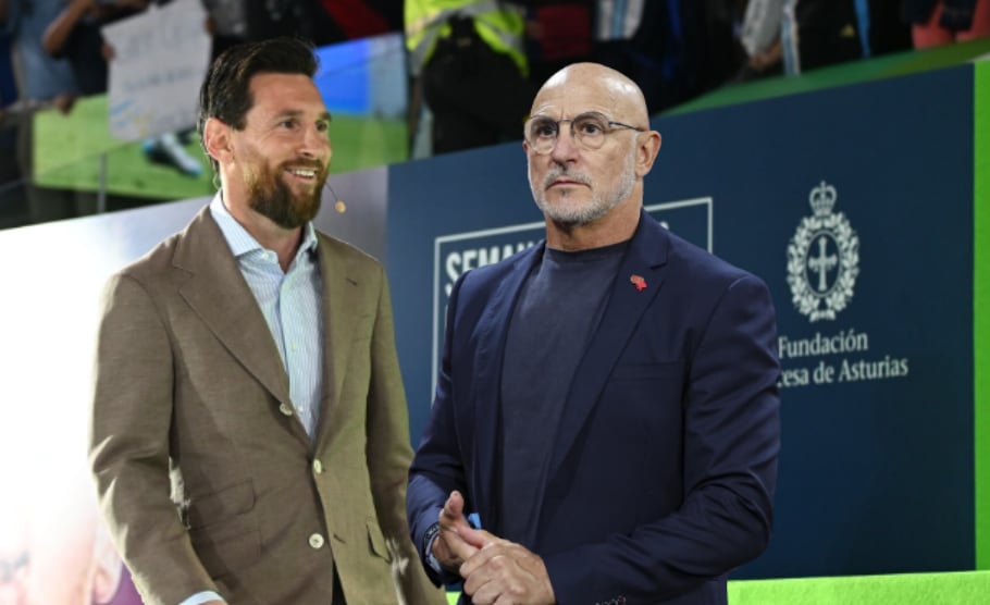 Luis de la Fuente se rinde a Leo Messi en los Premios Princesa de Asturias 2026: “Su legado es excepcional”