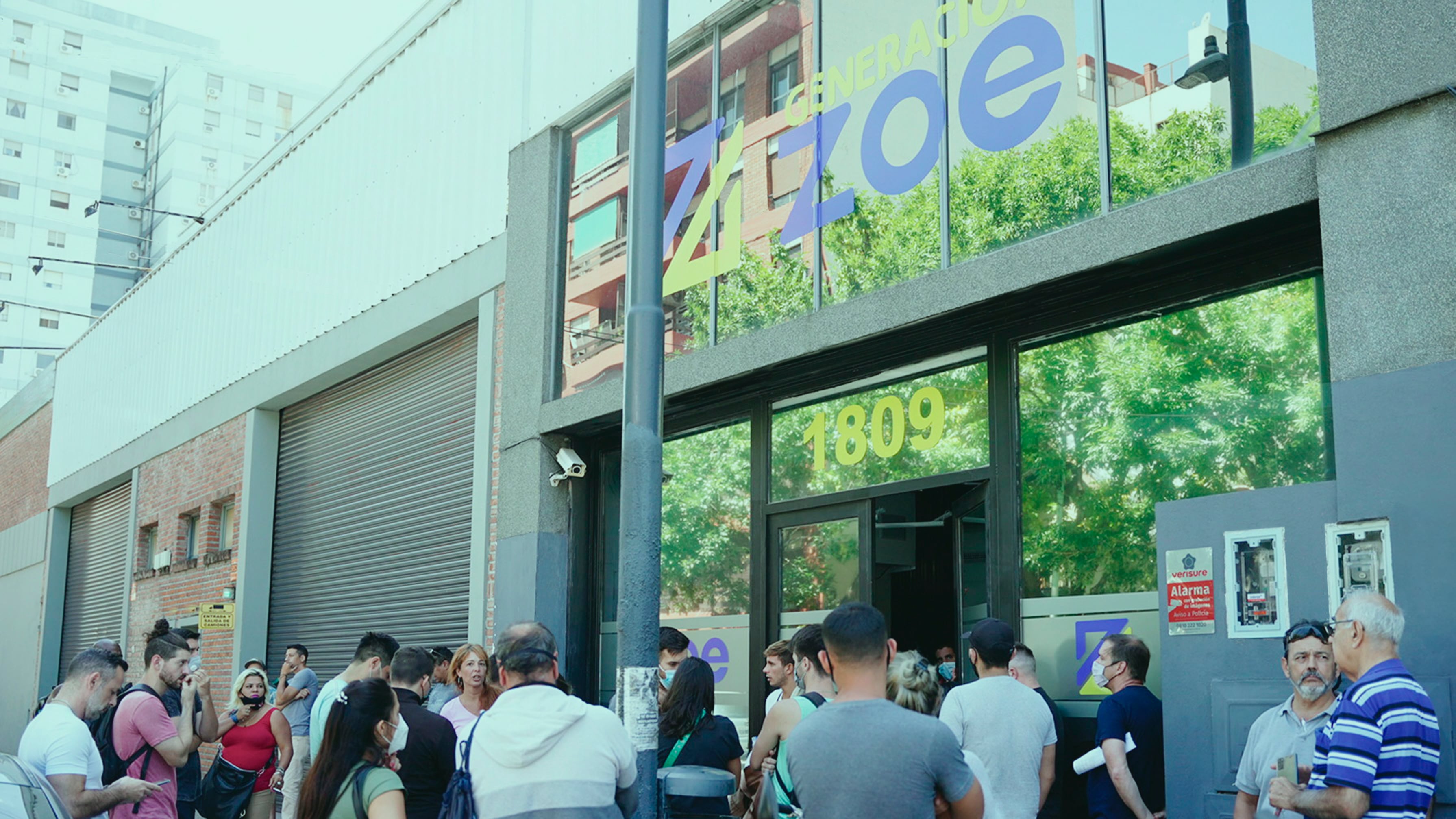 Uno de los edificios de Generación Zoe (Foto/Netflix)