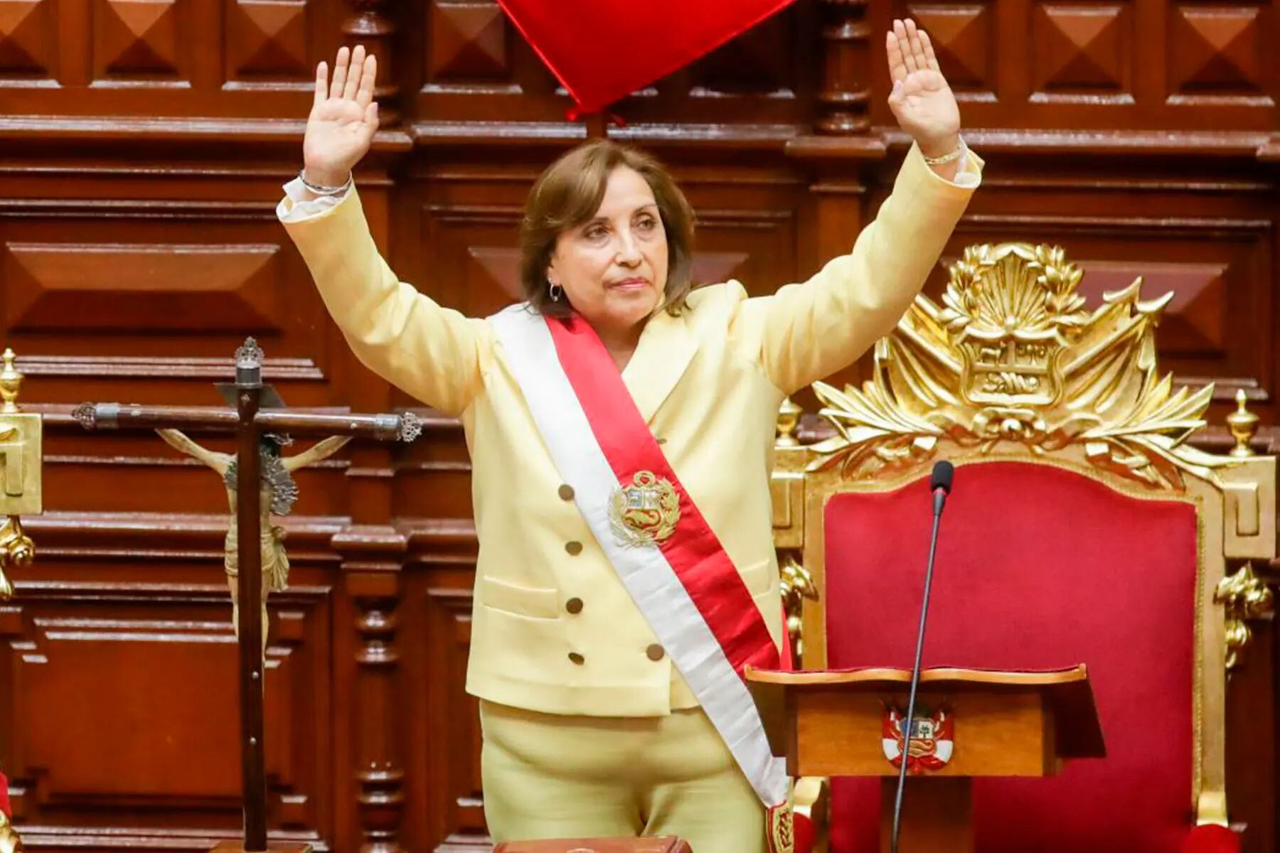 El Congreso vacó a Dina Boluarte de su cargo como presidenta del Perú. - Crédito Congreso