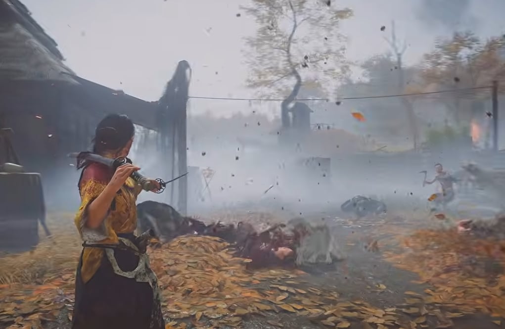 Sucker Punch presentó durante el State of Play de septiembre nuevos contenidos para Ghost of Yōtei.
(Captura YouTube PlayStation)