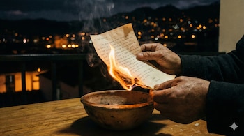 Escribir lo que se deja