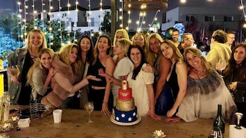 La conductora festejó su cumpleaños