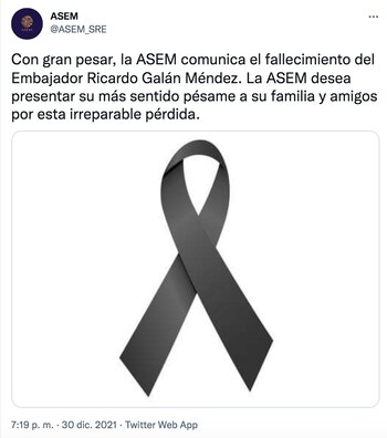 (Foto: Twitter/@ASEM_SRE)