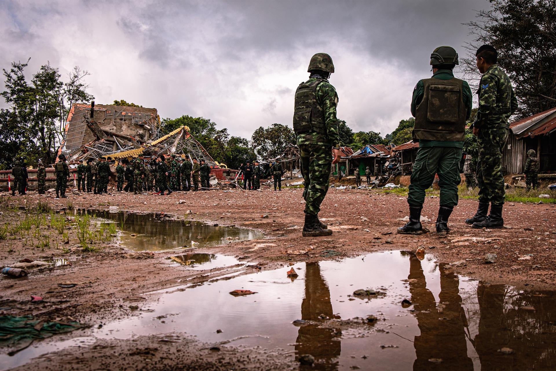 Enfrentamientos entre Tailandia y Camboya: más de 900.000 personas fueron evacuadas por el conflicto fronterizo