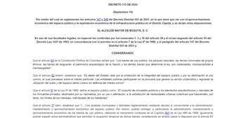 Introducción del Decreto 315 de