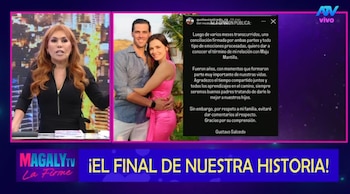 Gustavo Salcedo anuncia fin de