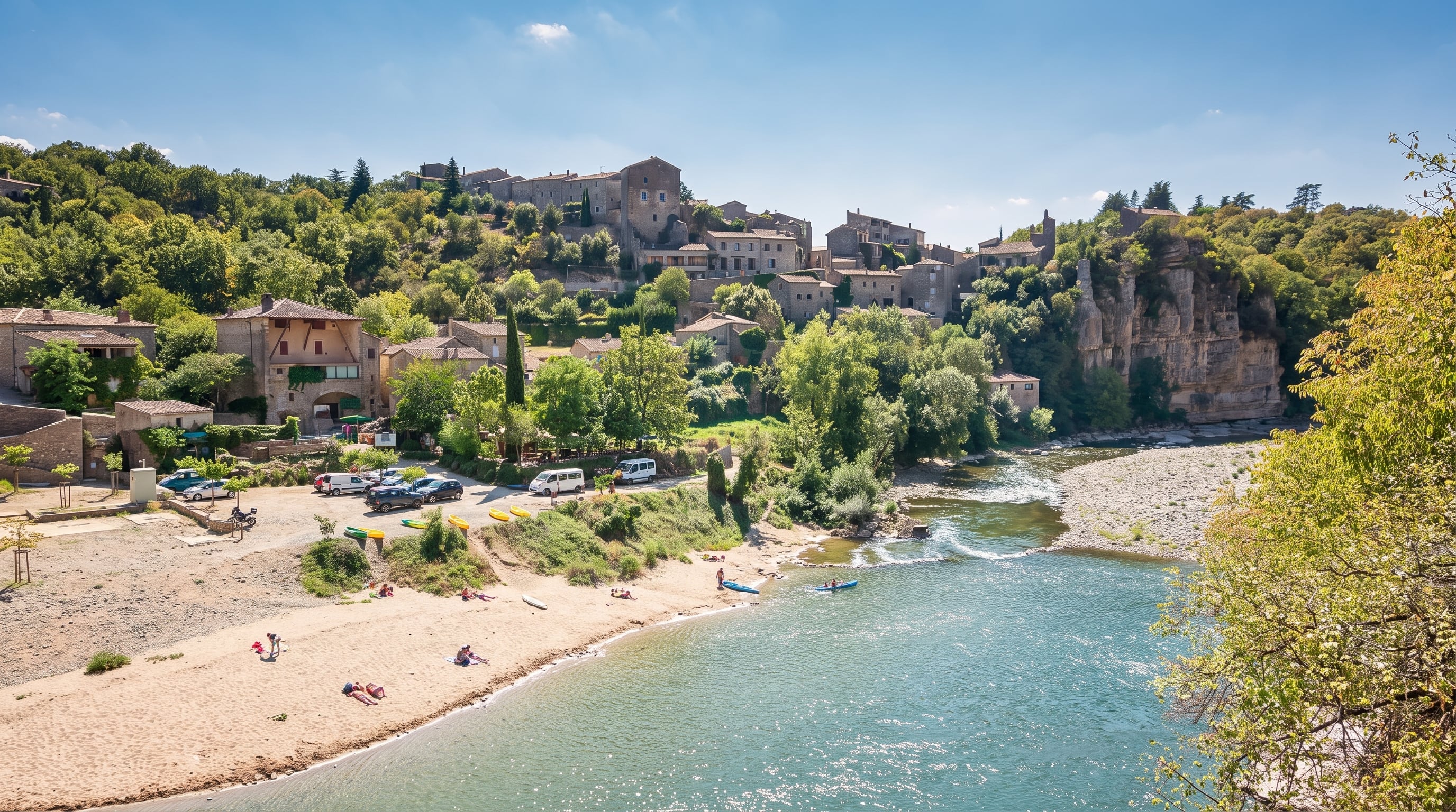 Ardèche, en el sur de Francia, reúne más de 6.000 kilómetros de circuitos para ciclismo y otros 6.000 kilómetros de senderos de trekking (Imagen Ilustrativa Infobae)