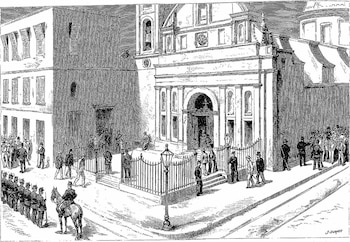 La Basílica de La Merced en Buenos Aires