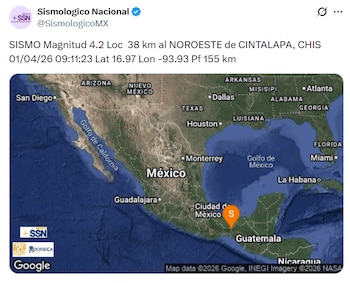 (X/ @SismologicoMX)