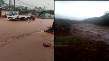 Fuertes lluvias en Oxapampa dejan