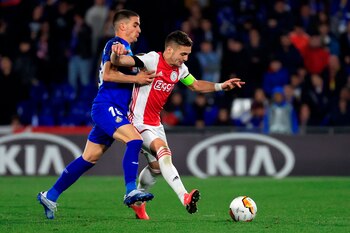 El centrocampista uruguayo del Getafe,