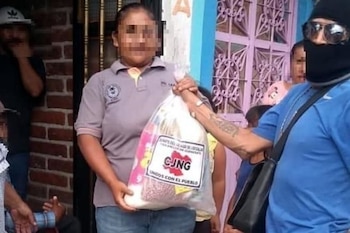 Supuestos sicarios con pasamontañas y