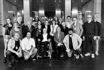 Alberto Casares visitando la Feria