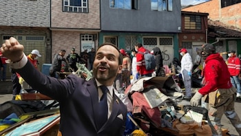 Concejal pidió a Abelardo de la Espriella intervenir el sector de San Bernardo, en Bogotá - crédito Secretaría de Gobierno Bogotá/Reuters