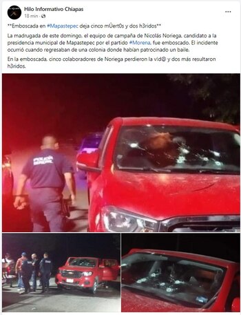 Así reportaron en redes sociales