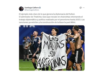 Cafiero Presidente Malvinas