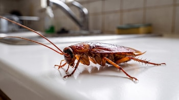 Esta es la parte de tu cocina por donde entra la cucaracha de noche y que limpias todos los días sin saber