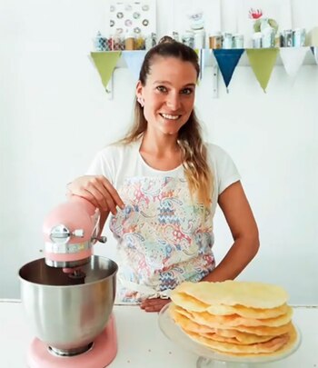 Valu Ramallo es pastelera