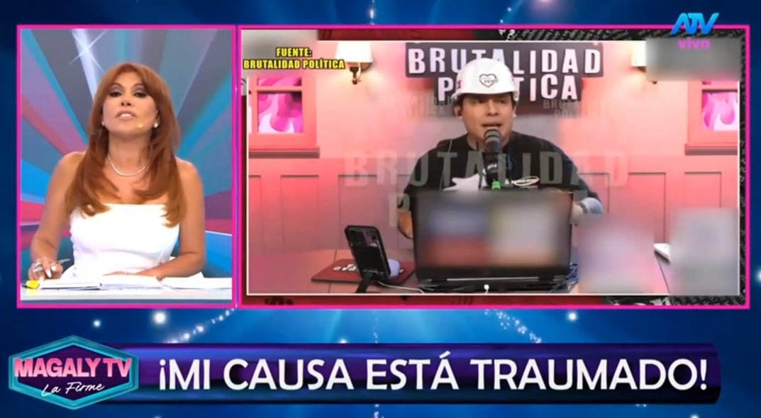 Magaly Medina responde a Curwen y le dice qué preguntarle a Carla Campos tras ‘ampay’: “Las preguntas se las tienes que hacer a ella”. Captura: Magaly TV La Firme.