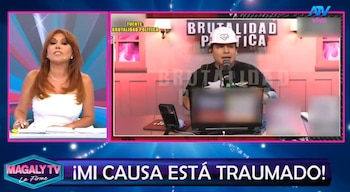 Magaly Medina responde a Curwen y le dice qué preguntarle a Carla Campos tras ‘ampay’: “Las preguntas se las tienes que hacer a ella”. Captura: Magaly TV La Firme.